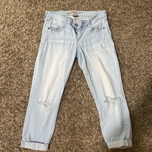 Light - Washed Jean Capris